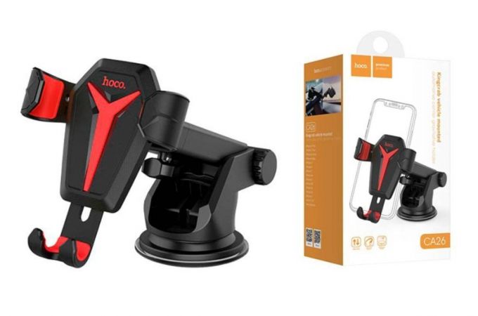 Держатель автомобильный для телефона HOCO CA26 черный
