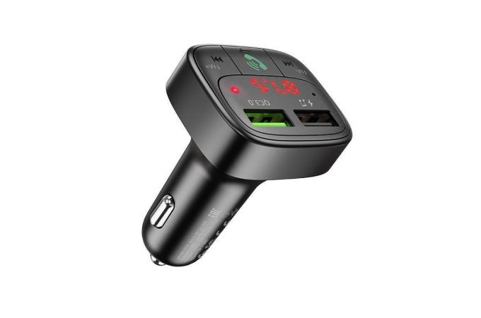 FM-Модулятор HOCO E59 Promise QC3.0 car BT FM transmitter