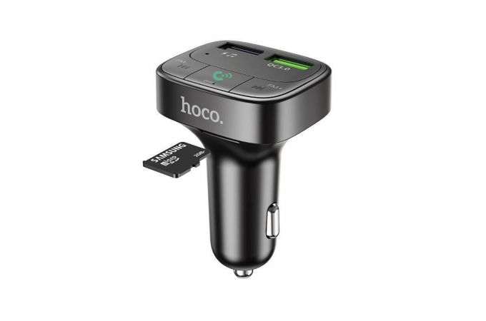 FM-Модулятор HOCO E59 Promise QC3.0 car BT FM transmitter