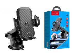 Держатель автомобильный для телефона HOCO CA76 Touareg one-touch center console car holder черный