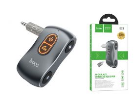 Bluetooth адаптер для автомагнитолы HOCO E73 Tour Car AUX 3.5 mm вход