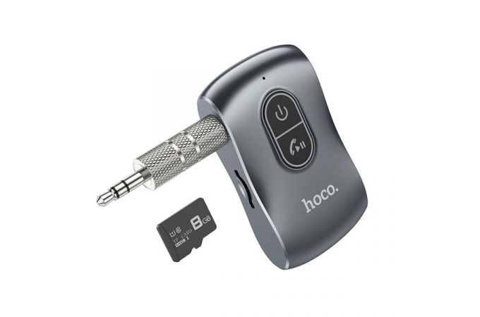 Bluetooth адаптер для автомагнитолы HOCO E73 Tour Car AUX 3.5 mm вход