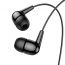 Наушники вакуумные проводные HOCO M97 Enjoy earphones with microphone (черный)