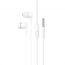 Наушники вакуумные проводные HOCO M97 Enjoy earphones with microphone (белый)