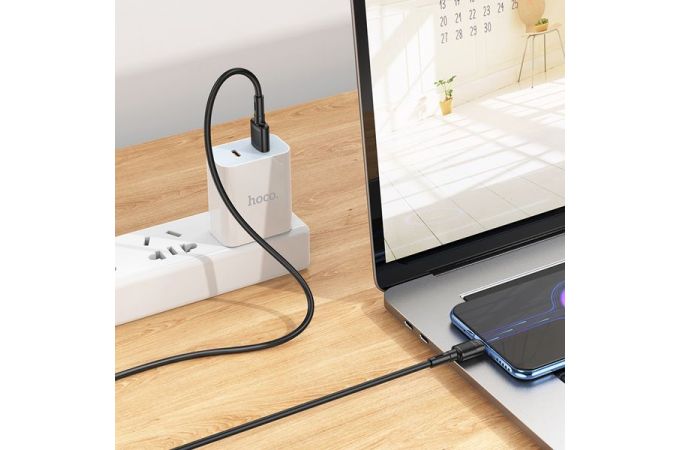 Кабель USB - USB Type-C HOCO X83 (черный) 1м