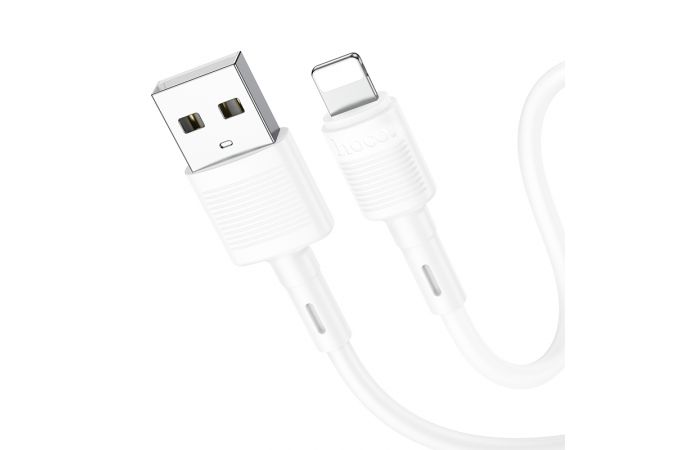 Кабель USB - Lightning HOCO X83, 2,4A (белый) 1м