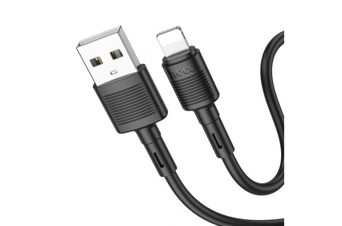 Кабель USB - Lightning HOCO X83, 2,4A (черный) 1м