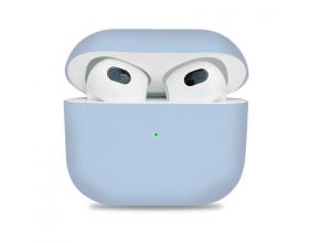 Чехол для наушников AirPods 3 Copy orig. (голубой)
