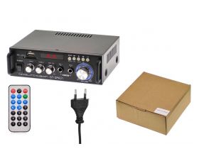 Усилитель звука Орбита OT-SPA01 (2х60Вт, USB, TF, FM, bluetooth)