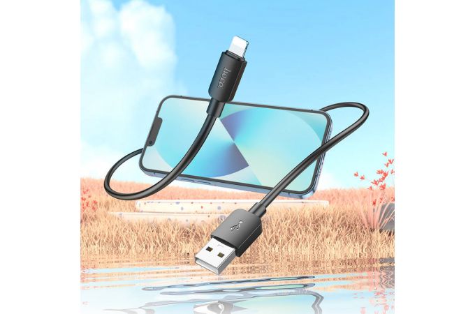 Кабель USB - Lightning HOCO X96, 2,4A (белый) 1м