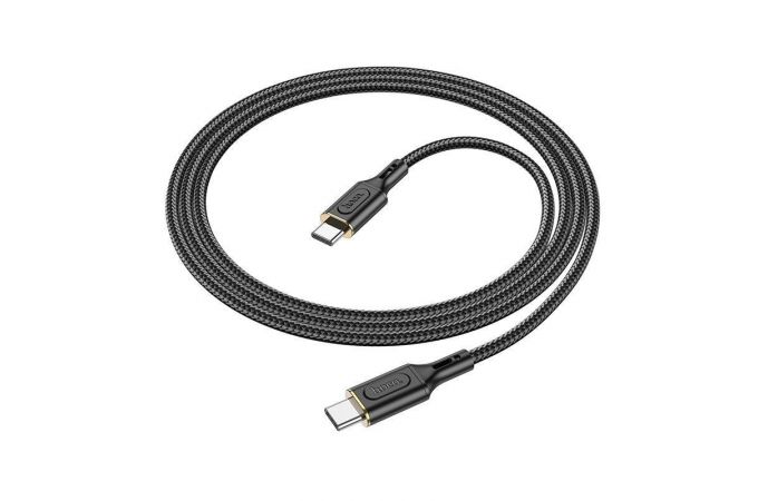 Кабель USB Type-C - USB Type-C HOCO X95 PD60W (черный) 1м