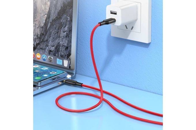 Кабель USB Type-C - USB Type-C HOCO X95 PD60W (черный) 1м