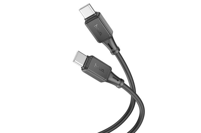 Кабель USB Type-C - USB Type-C HOCO X101 PD60W (черный) 1м