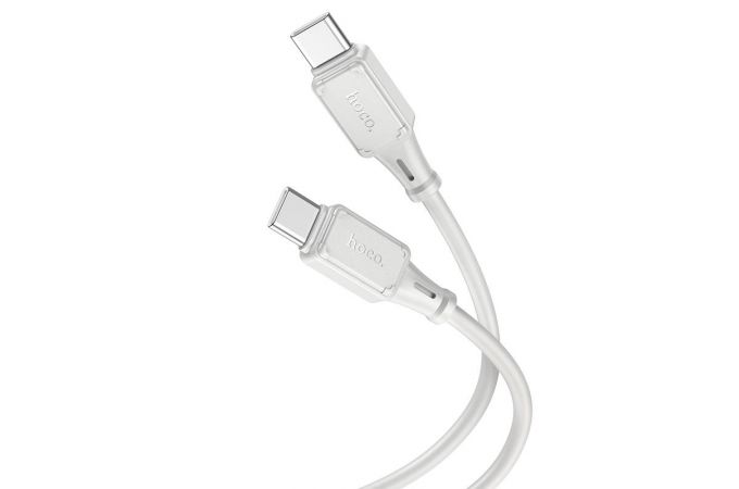 Кабель USB Type-C - USB Type-C HOCO X101 PD60W (серый) 1м