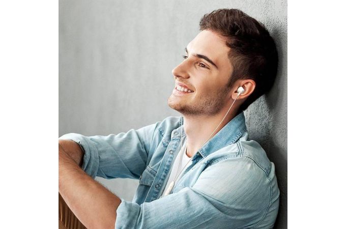 Наушники вакуумные проводные BOROFONE BM-20 DasMelody (белый)