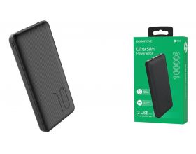 Универсальный дополнительный аккумулятор Power Bank BOROFONE BT28 (10000 mAh) (черный)