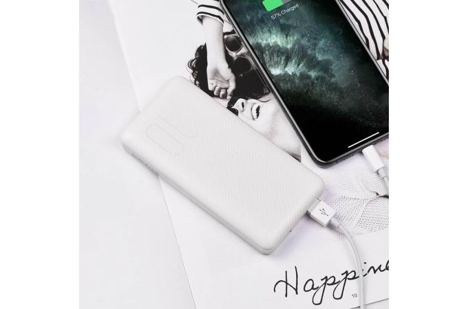 Универсальный дополнительный аккумулятор Power Bank BOROFONE BT28 (10000 mAh) (белый)