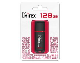 Флешка USB 3.0 Mirex KNIGHT BLACK 128Gb (ecopack)