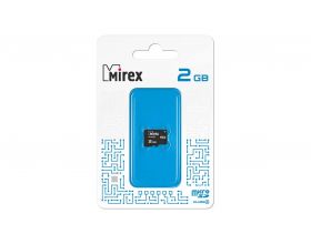 Карта памяти microSDHC MIREX 2 GB (class 4) без адаптера (13612-MCROSD02)