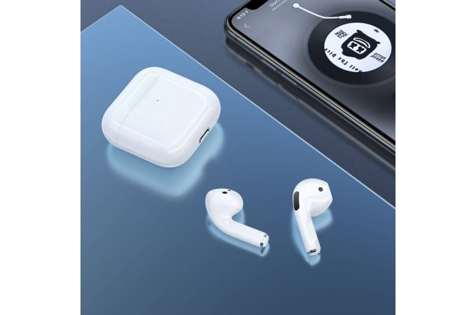 Наушники вакуумные беспроводные BOROFONE BW34 True wireless BT headset Bluetooth (белый)