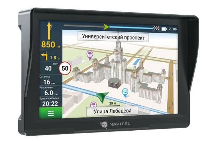 GPS-автонавигатор Navitel E777 Truck вскр.упак. 7",800х480,8Gb,microSD