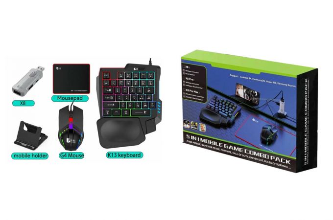 Игровой набор 5в1 game combo