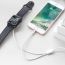 Зарядное устройство беспроводное HOCO U69 2-in-1 Charging cable for Lightning+iWatch 1м (белый)