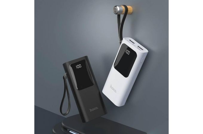 Универсальный дополнительный аккумулятор Power Bank HOCO J41PRO (10000 mAh) (белый)