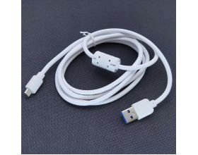 Кабель USB - USB Type-C MUJU MJ-81, 2.1A (белый) 1.5м
