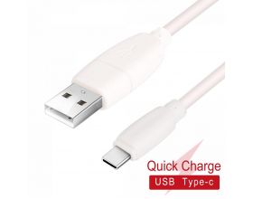 Кабель USB - USB Type-C MUJU MJ-76, 2A (белый) 1м