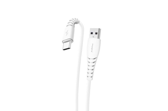 Кабель USB - USB Type-C MAIMi X39 6A (белый) 1м