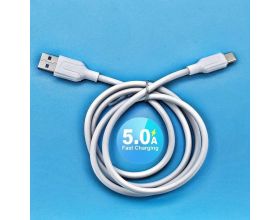Кабель USB - USB Type-C Орбита OT-SMT23 5A (белый) 1м