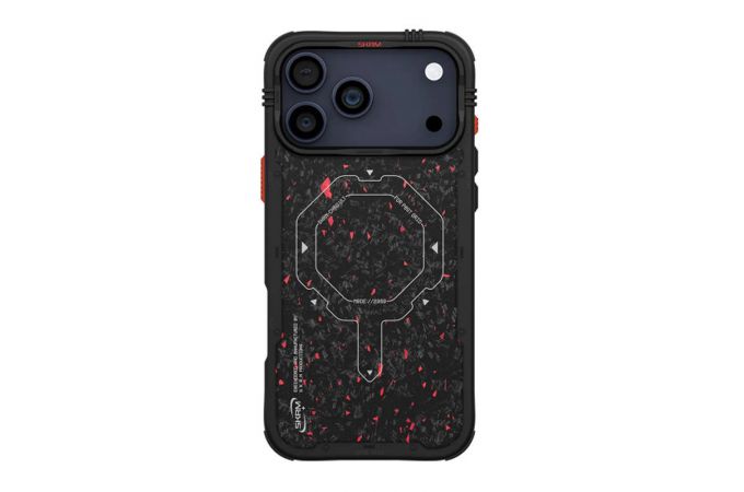 Чехол для iPhone 17 Pro Max SKINARMA Vektor (Черный)
