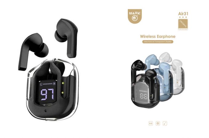 Наушники вакуумные беспроводные MARK AIR31 черный