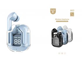 Наушники вакуумные беспроводные MARK AIR31 синий