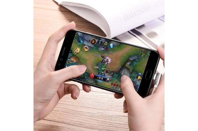 Кабель USB - MicroUSB HOCO U42 2A (белый) 1,2м (в оплетке)