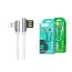 Кабель USB - Lightning HOCO U42, 2,4A (белый) 1,2м (угловой)