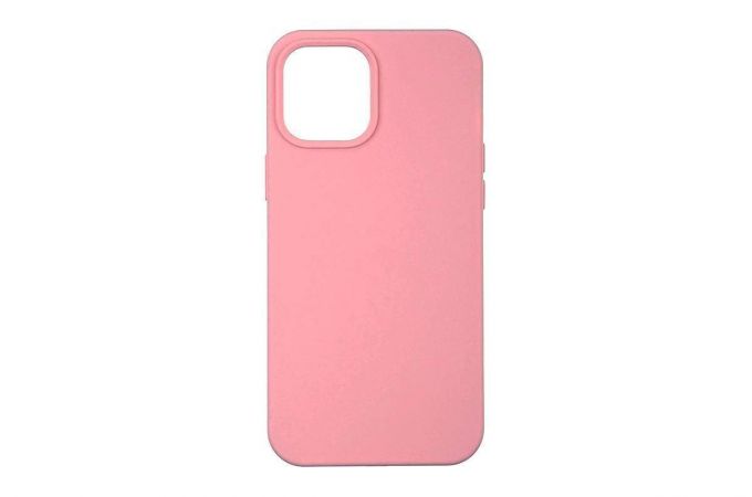 Чехол для iPhone 12 (6.1) Silicone Case Soft Touch (розовый)