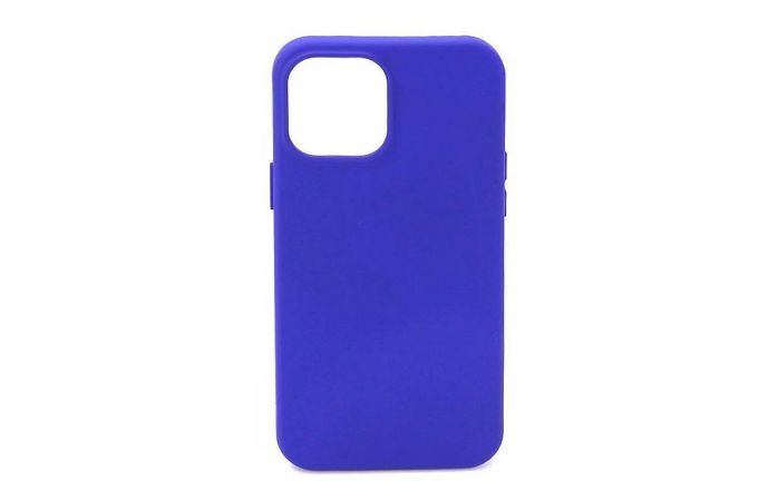 Чехол для iPhone 12 (6.1) Silicone Case Soft Touch (ультрамарин)