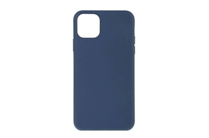 Чехол для iPhone 12 (6.1) Silicone Case Soft Touch (светло-синий)