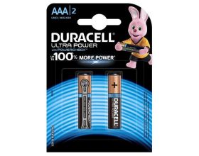 Батарейка алкалиновая Duracell LR03 AAA 2BL (блистер 2 штуки)