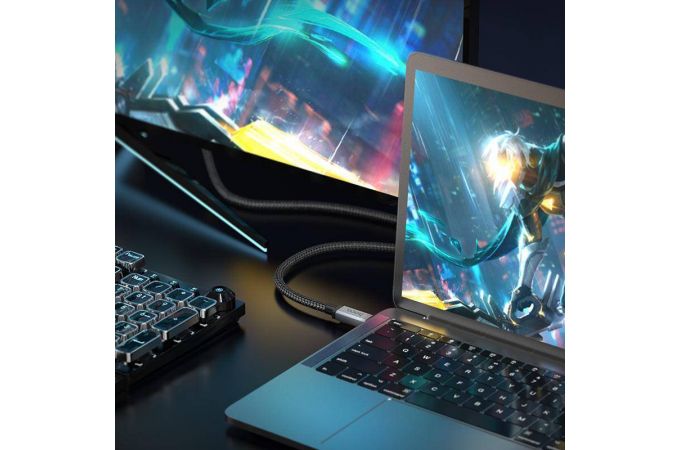 Кабель USB Type-C - USB Type-C HOCO US06, 5A PD100W (черный) 1м USB3.2