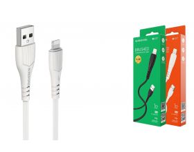 Кабель USB - Lightning BOROFONE BX37, 2,4A (белый) 1м