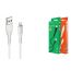 Кабель USB - Lightning BOROFONE BX37, 2,4A (белый) 1м