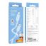 Кабель USB - Lightning BOROFONE BX94 2,4A (светло-синий) 1м