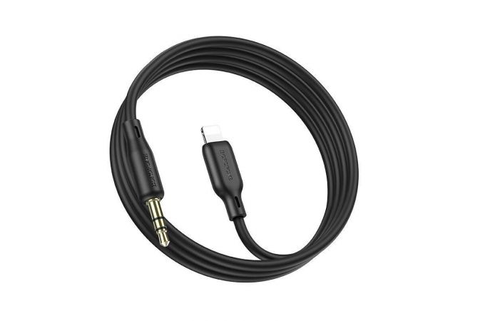 Кабель аудио BOROFONE BL18 (штекер Lightning - штекер AUX) Digital audio conversion cable (белый)