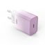 Сетевое зарядное устройство USB + USB-C + кабель Lightning - Type-C XO CE18 PD30W purple