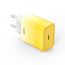 Сетевое зарядное устройство USB-C + кабель Type-C-Type-C XO CE18  PD30W  fast charging  yellow