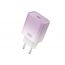 Сетевое зарядное устройство USB-C + кабель Type-C-Type-C XO CE18 PD30W  fast charging  purple