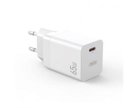 Сетевое зарядное устройство USB-C XO E10 PD 65W GaN White